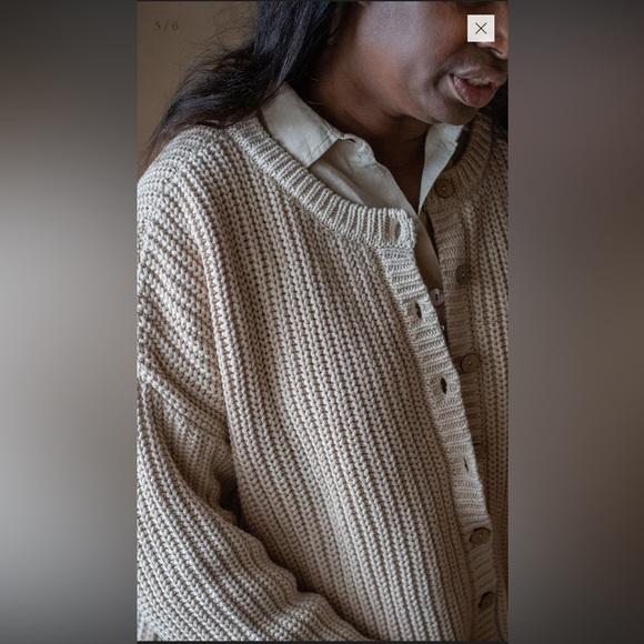 The simple folk THE CHUNKY KNIT CARDIGAN - Picture 5 of 14